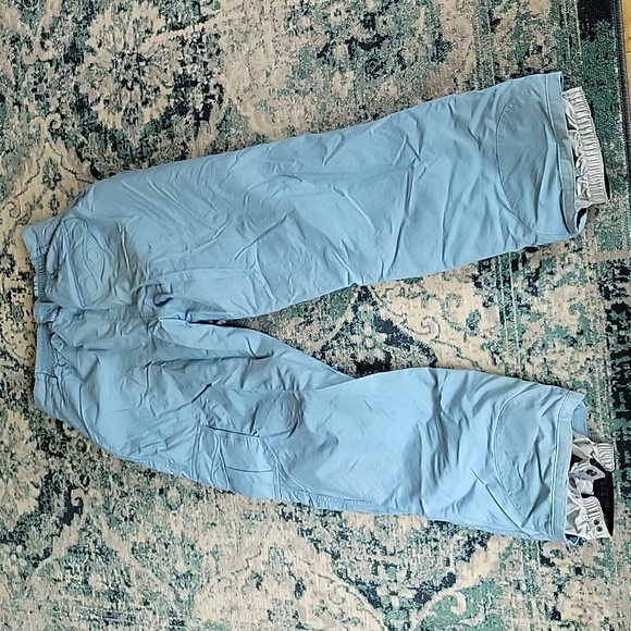 Powder Room Snowboard Pants - baby blue, women size M - Picture 2 of 6